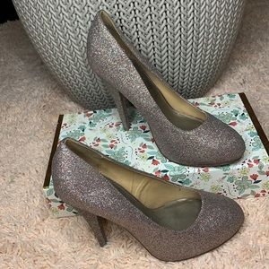 Rainbow Sparkly Heels